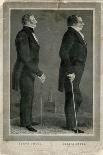 Joseph and Hiram Smith, Pioneers of Mormonism-S Maudsley-Framed Art Print