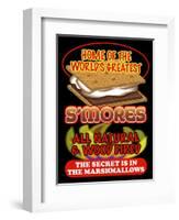 S'Mores-Mark Frost-Framed Giclee Print