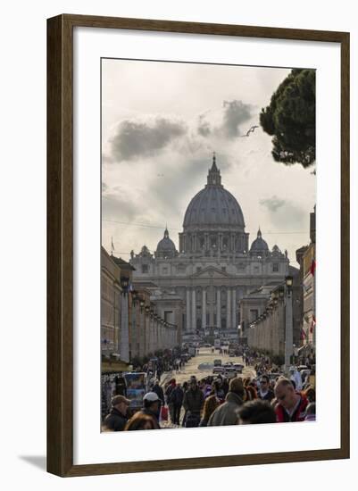 S. Peter's way-Giuseppe Torre-Framed Photographic Print