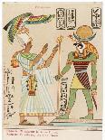 Worshipped by the Pharaoh Ramses IV-S. Pollaroli-Art Print