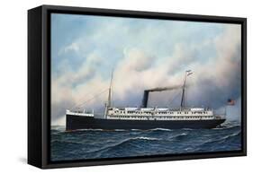 S.S. Apache, 1901-Antonio Jacobsen-Framed Stretched Canvas