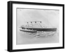 S.S. Britannic-null-Framed Photographic Print