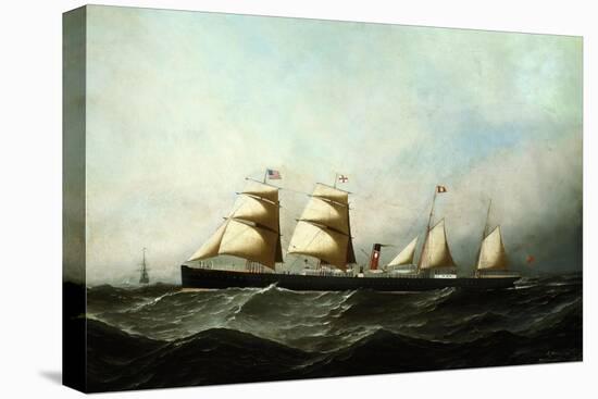 S.S. British Crown, 1881-Antonio Jacobsen-Stretched Canvas