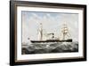 S.S. Cogent' of Sunderland, 1884-85-John Hudson-Framed Giclee Print