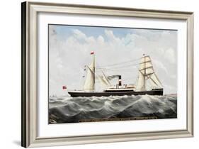 S.S. Cogent' of Sunderland, 1884-85-John Hudson-Framed Giclee Print