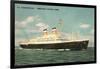 S.S. Constitution, Ocean Liner-null-Framed Art Print