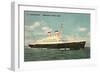 S.S. Constitution, Ocean Liner-null-Framed Art Print