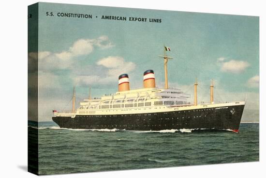 S.S. Constitution, Ocean Liner-null-Stretched Canvas