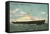 S.S. Constitution, Ocean Liner-null-Framed Stretched Canvas