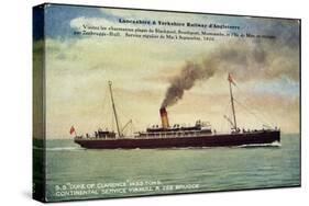 S.S. Duke of Clarence, Lancashire, Yorkshire Railway-null-Stretched Canvas