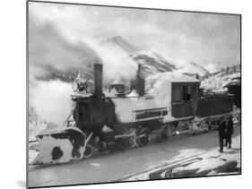 S.S.F. Railroads, Snow Removal-Elbert Mcgran Jackson-Mounted Photo