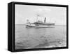 S.S. Flyer Steamship, 1908-Asahel Curtis-Framed Stretched Canvas