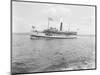 S.S. Flyer Steamship, 1908-Asahel Curtis-Mounted Giclee Print