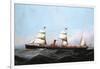 S.S. Gallia, 1881-Antonio Jacobsen-Framed Giclee Print