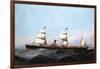 S.S. Gallia, 1881-Antonio Jacobsen-Framed Giclee Print