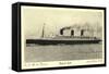 S.S. Ile De France, French Line, Cgt, Dampfschiff-null-Framed Stretched Canvas