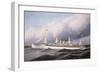 S.S. 'Kaiser Wilhelm II', 1889-Antonio Jacobsen-Framed Giclee Print