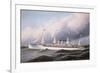 S.S. 'Kaiser Wilhelm II', 1889-Antonio Jacobsen-Framed Giclee Print