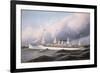 S.S. 'Kaiser Wilhelm II', 1889-Antonio Jacobsen-Framed Giclee Print