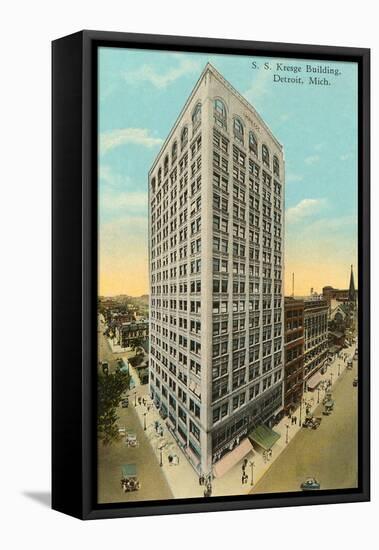 S.S. Kresge Building, Detroit, Michigan-null-Framed Stretched Canvas