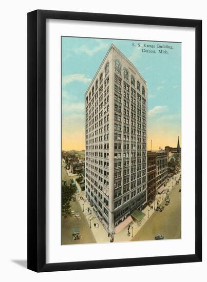 S.S. Kresge Building, Detroit, Michigan-null-Framed Art Print