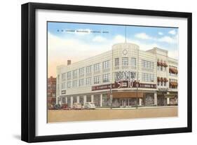 S.S. Kresge Building, Pontiac, Michigan-null-Framed Art Print