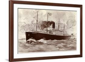 S.S. Minnesota-null-Framed Giclee Print