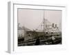 S.S. Morro Castle, Cramps Shipyards, Philadelphia-null-Framed Photo