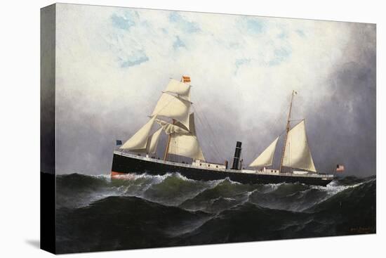S.S. Niagara, 1877-Antonio Jacobsen-Stretched Canvas