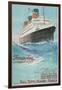 S.S. Paris, French Ocean Liner-null-Framed Art Print