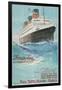 S.S. Paris, French Ocean Liner-null-Framed Art Print