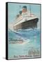 S.S. Paris, French Ocean Liner-null-Framed Stretched Canvas