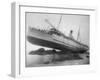 S.S. Princess May Shipwrecked Photograph - Alaska-Lantern Press-Framed Art Print