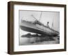 S.S. Princess May Shipwrecked Photograph - Alaska-Lantern Press-Framed Art Print