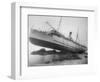 S.S. Princess May Shipwrecked Photograph - Alaska-Lantern Press-Framed Art Print