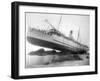 S.S. Princess May Wrecked on Sentinel Island, Alaska, August 5, 1910-null-Framed Photographic Print