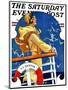 "S. S. Vacation," Saturday Evening Post Cover, July 20, 1929-Elbert Mcgran Jackson-Mounted Giclee Print