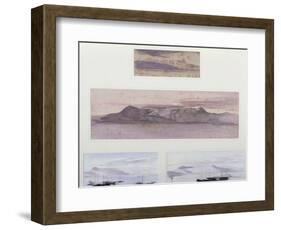 S. Salvador, Corfu, 1862-Edward Lear-Framed Giclee Print