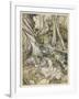 S, Speare: Hermia and Helen-Arthur Rackham-Framed Art Print