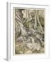 S, Speare: Hermia and Helen-Arthur Rackham-Framed Art Print