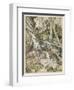 S, Speare: Hermia and Helen-Arthur Rackham-Framed Art Print