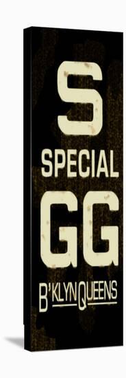 S Special Weathered Sign-null-Stretched Canvas