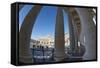 S.T Peter's Basilica and the Colonnades of St. Peter's Square (Piazza San Pietro)-Stuart Black-Framed Stretched Canvas