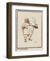 'S the Satisfied', 1903-John Hassall-Framed Giclee Print