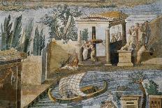 Detail of Palestrina Mosaic-S. Vannini-Framed Stretched Canvas