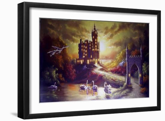 S25 Castle Gold-D. Rusty Rust-Framed Giclee Print