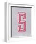 S-null-Framed Art Print