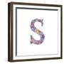 S-Green Girl-Framed Giclee Print