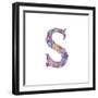 S-Green Girl-Framed Giclee Print