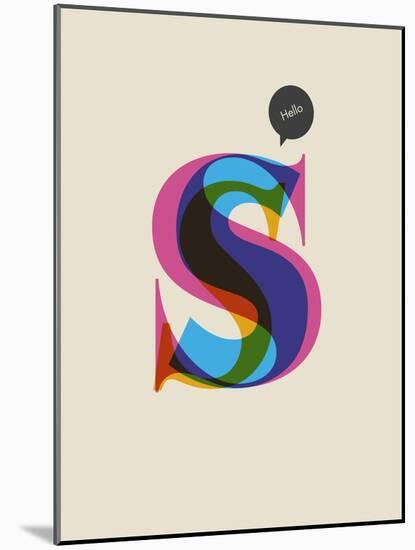 S-null-Mounted Art Print